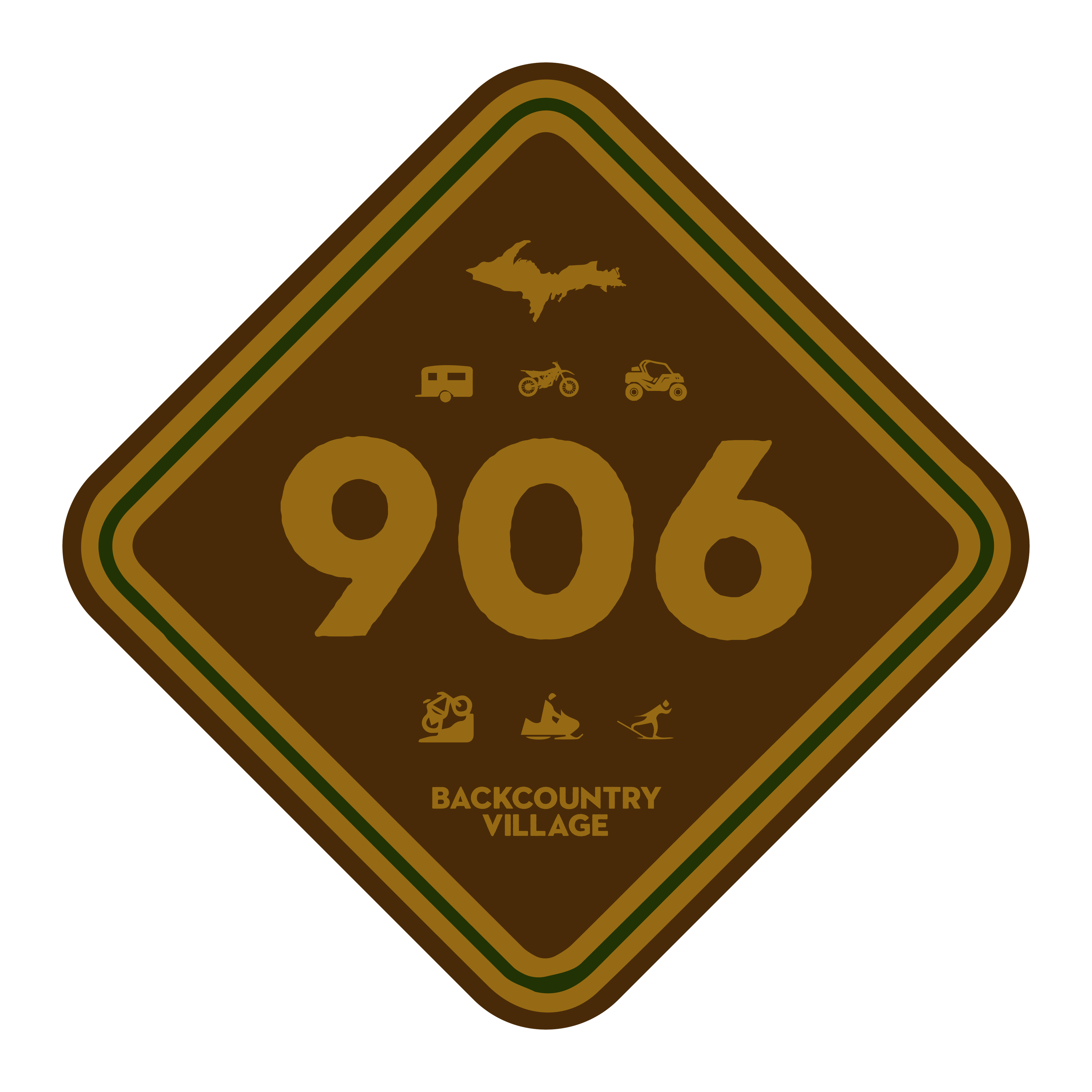 906 Trail Sticker