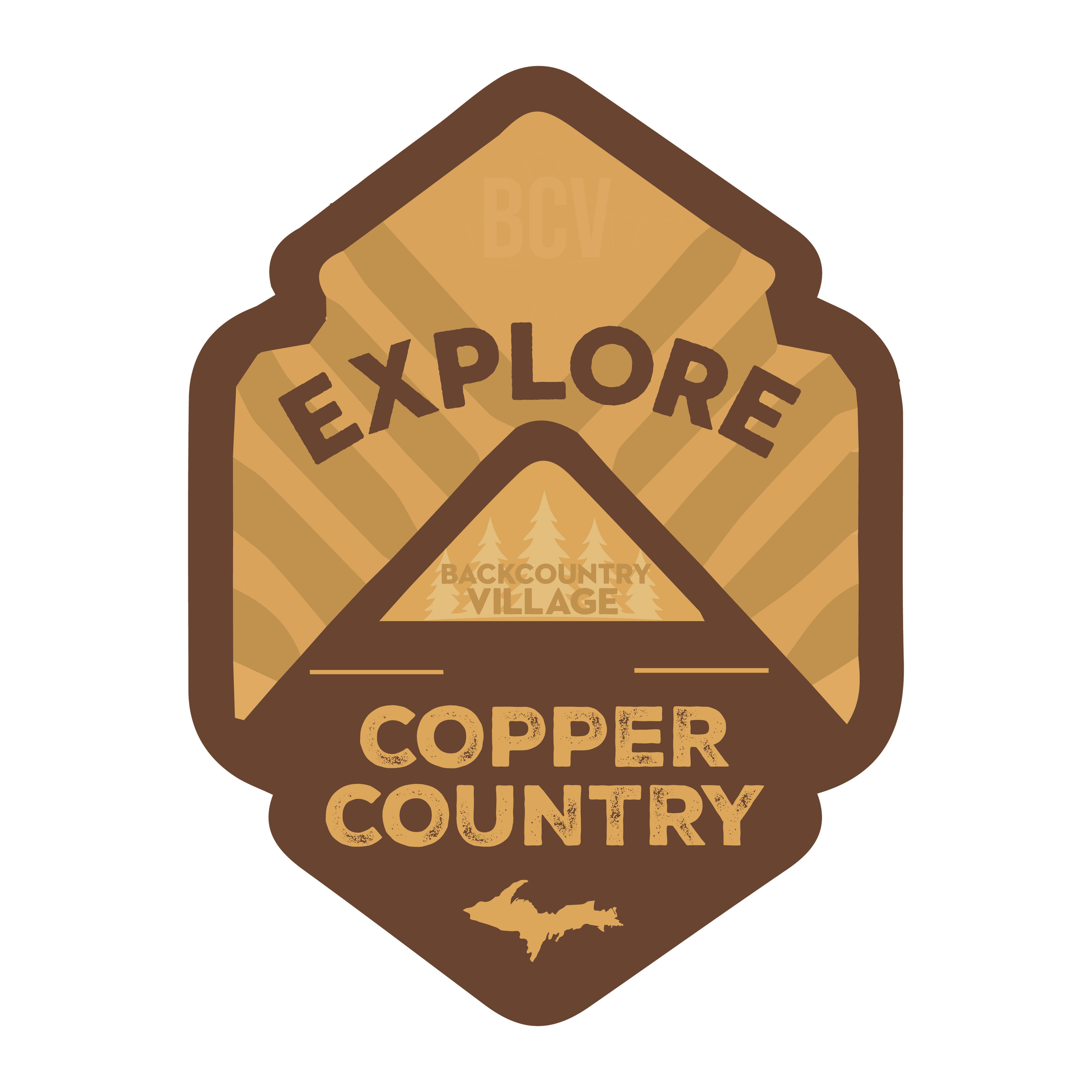 Copper Country Sticker