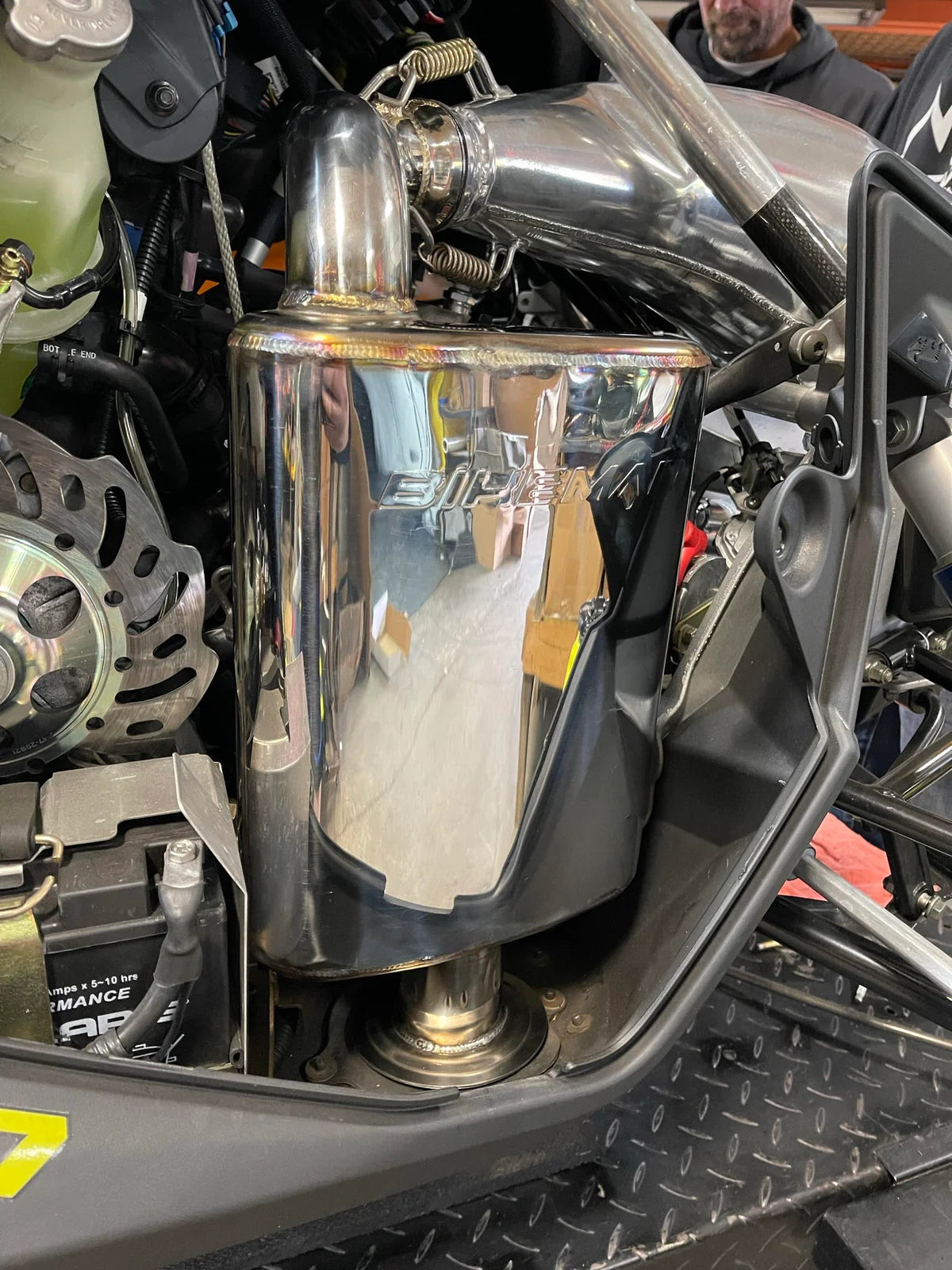 BMP 850/9R Full Velocity Muffler (Stainless)